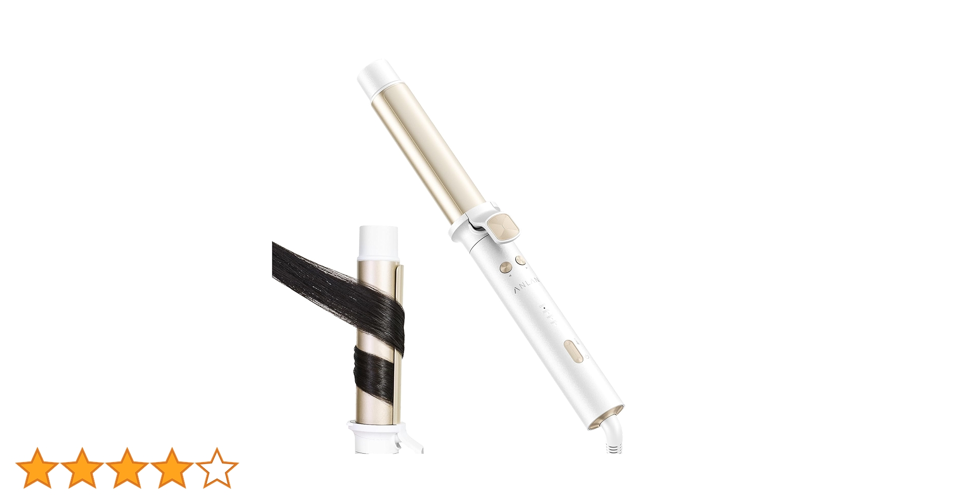 ☘️【美人百花掲載】ANLAN オート カールアイロン 32mmコテ Qoo10] ANLAN 【新登場 美人百花で掲載】 カールアイロ : 美容